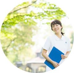 看護部紹介へのリンク